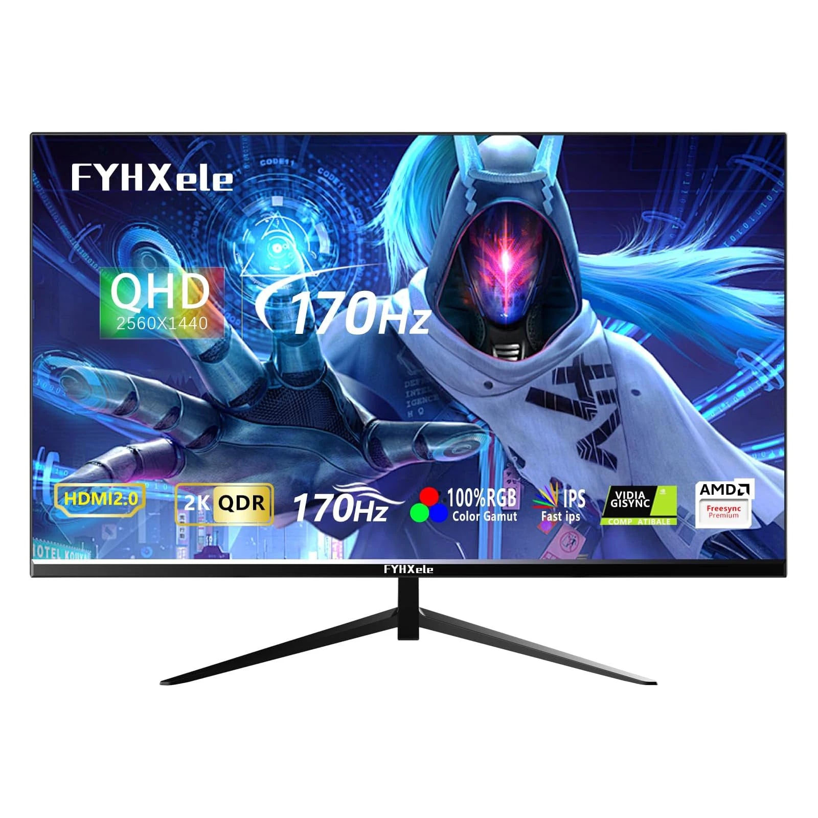 27 Inch 2K Gaming Monitor 170Hz